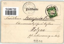 93352 W8428 Rohr , Niederbay 1902 - Pfarrgebäude Schulgebäude