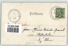 88250 W7987 Weingarten , Württ 1902 Lithographie Klosterkirche Kaserne Magariten Verlag Ottmar Zieher-München