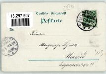 55743 W6580 Idar-Oberstein 1899 Lithographie Schloss