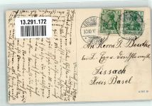 07929 O6551 Ebersdorf , Thür 1910 - Mädchenpensionat Ebersdorf-Reuss