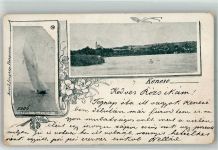 Balatonkenese 1925 Foto AK Balaton