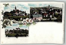 82346 W8138 Andechs Gebrauchsspuren Lithographie Ammersee Erling Greifenberg