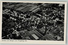 Zobten am Berge Sobotka 1943 Foto AK Fliegeraufnahme Strähle