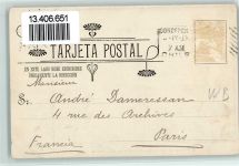 Terremonento de Valparaiso - Une calle en el Almendral Erdbeben 1906