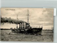 SMS Karlsruhe Verlag Gebr. Lempe 134 Marine WK I