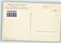 83486 W8243 Ramsau b. Berchtesgaden - Gasthof Pension Unterwirt