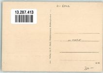 98631 O6102 Römhild Gebrauchsspuren Großer Gleichberg Hotel Waldhaus Foto AK