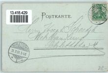 68660 Liepvre 1901 - Gasthaus Pracher in Leberau AK