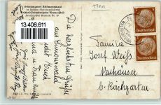 79263 W7809 Altsimonswald 1937 Foto AK Gasthaus zur Krone-Post
