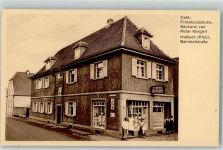 67454 W6733 Haßloch , Pfalz - Cafe Frühstücksstube Bäckerei Peter Klingert