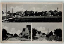 94522 W8357 Wallersdorf , Niederbay - Hauptstraße Bachstraße Kirche St. Johann