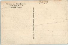 31535 W3057 Neustadt am Rübenberge Foto AK Baracken und Geschäftszimmer der II. Erlass-M.-G.-H.