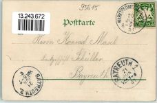 95615 W8590 Marktredwitz 1901 - Villa Benker