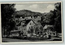 61276 W6395 Neuweilnau - Pension Erbismühle Gartenwirtschaft