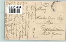 75378 W7263 Möttlingen , Württ 1914 Künstlerkarte Schöne Teilansicht AK