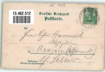 63628 W6483 Salmünster 1901 Lithographie Sanatorium Stolzenberg Soden Villa Salzsprudel Schloss Kurhaus Solbad Fahne Schwarz-Weiß-Rot Blumen