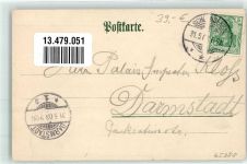 65388 W6229 Schlangenbad , Taunus 1903 Lithographie