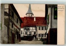 71296 W7258 Heimsheim - Kirchgasse Fachwerkhaus