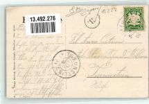 83313 W8227 Bad Adelholzen , Kr Traunstein, Oberbay 1906 - Bayr. Trachtenpaar Berggasthaus Waschtag