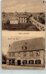 04651 O7232 Bad Lausick Gebrauchsspuren Gasthaus zur Burg