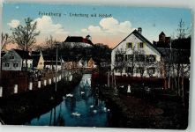 86316 W8904 Friedberg , Bay 1915 - Unterberg mit Schloss Enten