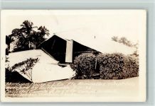 Chile Managers House 1934 nach dem Erdbeben AK Erdbeben Foto AK
