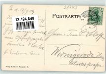 23743 W2433 Grömitz 1908 - Hotel zur Post Bootsanlegesteg Segelboote