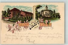 38271 W3326 Oelber am weißen Wege 1897 Lithographie Schloss