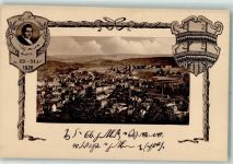 08280 O9400 Aue , Sachs - Ort lt. Stempel