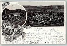 79639 W7889 Wyhlen 1898 Lithographie Kloster Wyhlen