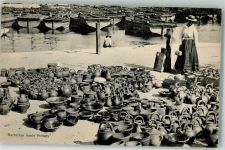 Pottery Tonwaren Marktszene Barbados