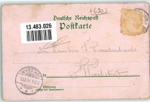 69151 W6903 Dilsberg 1896 Gebrauchsspuren Burg Dilsberg Ev. Kirche Dilsberger Tor Lithographie