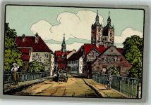 39615 O3550 Seehausen Altmark 1912 Künstlersteindruck Schultor