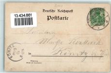 99192 O5103 Neudietendorf 1903 - Mädchen-Pensionat Schwestern-Haus Gasthofs Garten