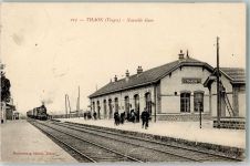 14610 Thaon 1913 - Neuer Bahnhof Eisenbahn