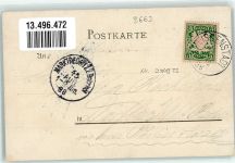95239 W8663 Waldstein , Oberfr 1898 Gebrauchsspuren Forsthaus Schüssel Burgruine Bärenfang Lithographie