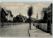 25541 W2212 Brunsbüttelkoog Gebrauchsspuren Kautstraße Foto AK
