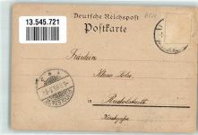 07426 O6824 Königsee 1899 Lithographie Schießhaus Peter`s Hotel Neue Schule Postamt