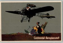 Aeroplanstoff Flugzeug Continental 1915