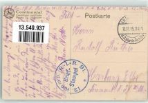 Aeroplanstoff Flugzeug Continental 1915
