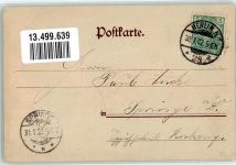 W1000 Berlin Mitte Luna Nr 10 Rathaus bei Beleuchtung HGL 1902 Lithographie