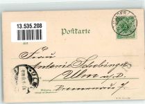 35708 W6342 Haiger 1900 Lithographie Eduardsturm Schützen-Halle Stadthaus Marktplatz Wappen