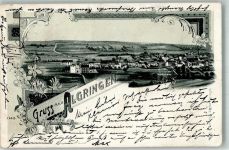 57440 Algrange 1900 Gebrauchsspuren Lithographie Algringen
