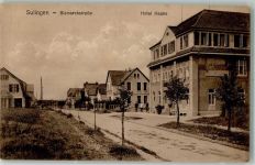 27232 W2838 Sulingen Foto AK Bismarckstraße Hotel Haake