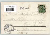 14806 O1820 Belzig 1900 Lithographie Marktplatz Kreishaus Borussia Hagelberg Burrg Eisenhardt
