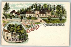 63263 W6078 Gravenbruch Lithographie