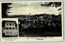 72475 W7474 Bitz , Württ - Gasthaus u. Pension zum Adler