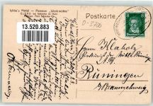 38875 O3701 Elend - Hotel Witte Pension Waldmühle Rudolf Haase Bahnpoststempel