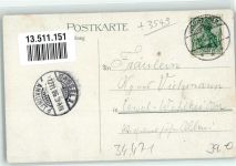 34471 W3549 Volkmarsen 1906 Lithographie Kriegerdenkmal Bahnhof Kugelsburg