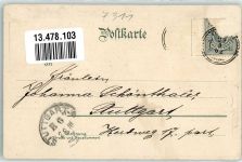 73277 W7311 Owen , Teck 1902 Lithographie Teckturm